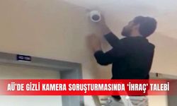AÜ’de gizli kamera soruşturmasında ‘ihraç’ talebi