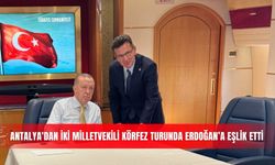 Antalya'dan iki milletvekili Körfez turunda Erdoğan’a eşlik etti