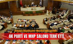 Antalya Büyükşehir Meclisi’nde gerilim: AK Parti ve MHP salonu terk etti