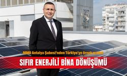 MMO Antalya Şubesi’nden Türkiye’ye örnek model: Sıfır enerjili bina dönüşümü