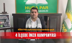 HÜDA PAR soykırıma karşı harekete geçti: 4 ilçede imza kampanyası