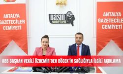 ABB Başkan Vekili Özdemir’den Böcek’in sağlığıyla ilgili açıklama