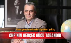 Esen genel merkezle köprüleri yaktı; CHP’nin gerçek gücü tabandır