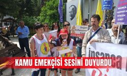 Kamu emekçisi sesini duyurdu