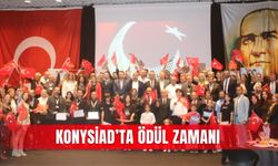 KONYSİAD’ta ödül zamanı