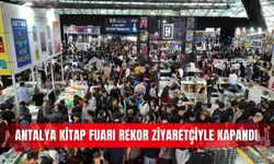 Antalya Kitap Fuarı rekor ziyaretçiyle kapandı