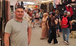 Serik'te turistlerden semt pazarına yoğun ilgi