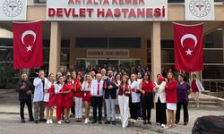 Sağlık çalışanları 29 Ekim'i kutladı