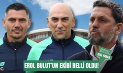 Erol Bulut’un ekibi belli oldu! İşte Antalyaspor’un yeni hocasının antrenörleri...