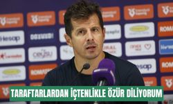 Belözoğlu: Taraftarlardan içtenlikle özür diliyorum