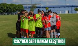 1207 Antalyaspor’dan Antalyalı hakemlere sert tepki