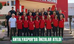 Antalyaspor’da imzalar atıldı