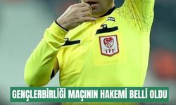 Gençlerbirliği-Alanyaspor maçının hakemi belli oldu