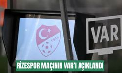 Antalyaspor - Rizespor maçının VAR’ı açıklandı