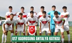 U17 kadrosuna Antalya katkısı