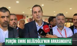 Perçin: Emre Belözoğlu'nun arkasındayız