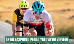 Antalyasporlu pedal Yalova’da zirvede