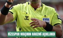 Antalyaspor-Rizespor maçının hakemi açıklandı