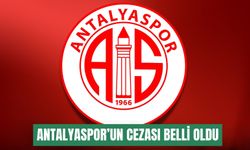 Antalyaspor’un cezası belli oldu
