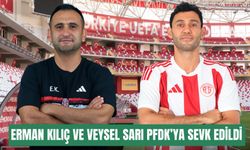 Antalyaspor’da Erman Kılıç ve Veysel Sarı PFDK’ya sevk edildi