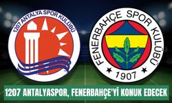 1207 Antalyaspor, Süper Lig'de yarın Fenerbahçe'yi konuk edecek
