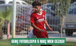 Antalyaspor’un itirazı reddedildi: Genç futbolcuya 5 maç men cezası!