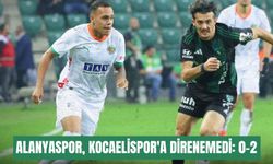 Alanyaspor, Kocaelispor'a direnemedi: 0-2