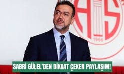 Sabri Gülel’den dikkat çeken paylaşım!