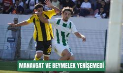 Manavgat ve Beymelek yenişemedi: 0-0