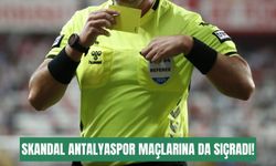 Bahis skandalı Antalyaspor maçlarına da sıçradı! 4 hakem PFDK’lık oldu
