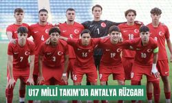 U17 Milli Takım’da Antalya rüzgarı