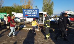 İki işçi servisi çarpıştı: 10 yaralı