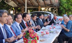 Yalçınkaya'ya veda yemeği