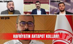 4 isim hakkında maddi menfaat tespiti…Hafriyatın ahtapot kolları!