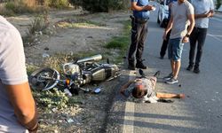 Gazipaşa’da motosikletle otomobil çarpıştı: 1 yaralı