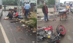 Servisle çarpışan motosikletteki 16 yaşındaki çocuk öldü
