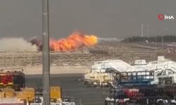 Hindistan'ın savaş uçağı Dubai'deki hava gösterisinde düştü, pilot öldü