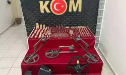 İzmir’de 1142 adet tarihi eser ele geçirildi