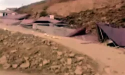 Kahramanmaraş’ta heyelan meydana geldi: 10 ev toprak altında!