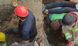 Hatay’da inşaat alanında göçük: 1 yaralı