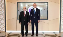 TFF Başkanı Hacıosmanoğlu'ndan Anayasa Mahkemesi Başkanı Özkaya'ya ziyaret