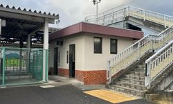 Japonya'da tren istasyonundaki umumi tuvalette ayı saldırısı