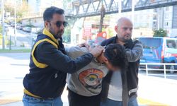 Sokakta kadına saldırıda bulunan şahıs adliyeye sevk edildi