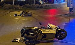 Gazipaşa’da motosikletler çarpıştı