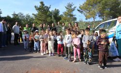 Kepezli miniklerden fidan dikimi