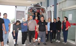 Hastane acilindeki tatbikat gerçeğini aratmadı