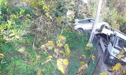 Çekiciye yüklenirken devrildi: 2 yaralı