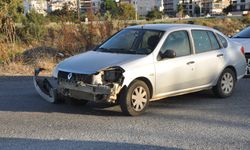 Gazipaşa'da otomobille motosiklet çarpıştı: 1 yaralı