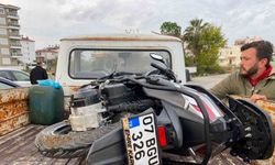 Otomobil ve motosiklet çarpıştı: 2 yaralı