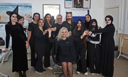 ATABEM kursiyerlerden korku filmi makyajı